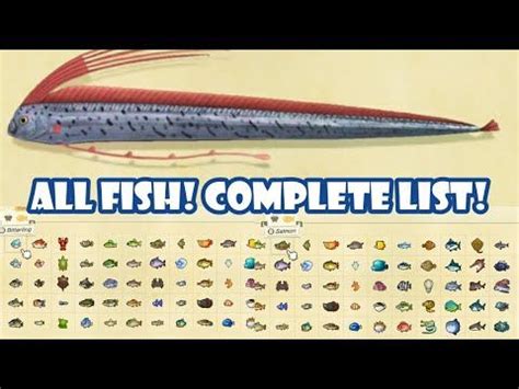 Animal Crossing fish guide and ACNH fish list .